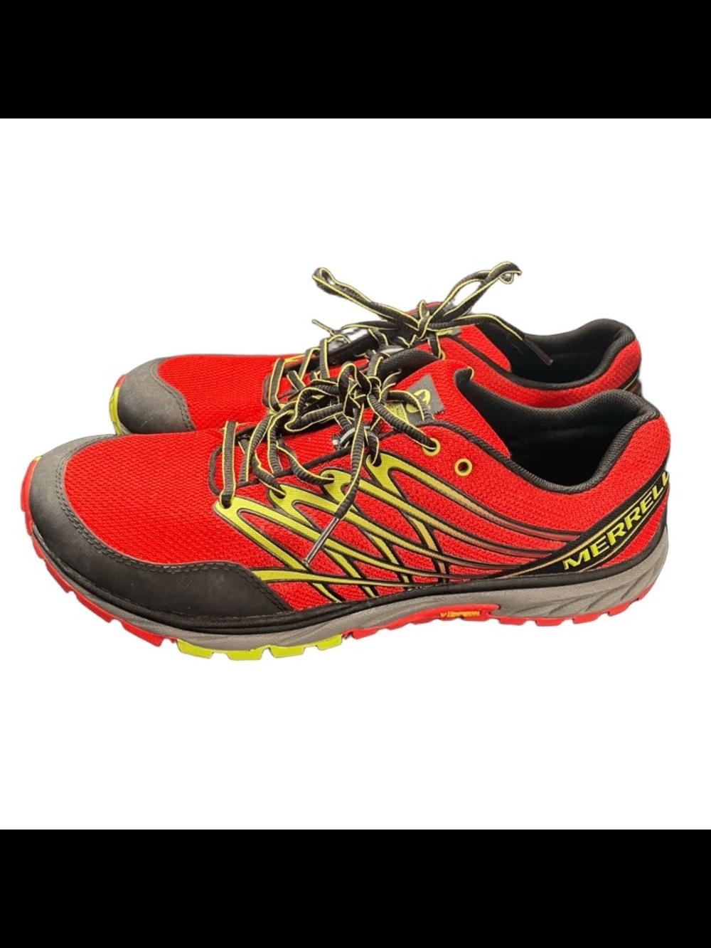 Merrell Bare Access Trail Shoes Mens 9.5 Molten Lava